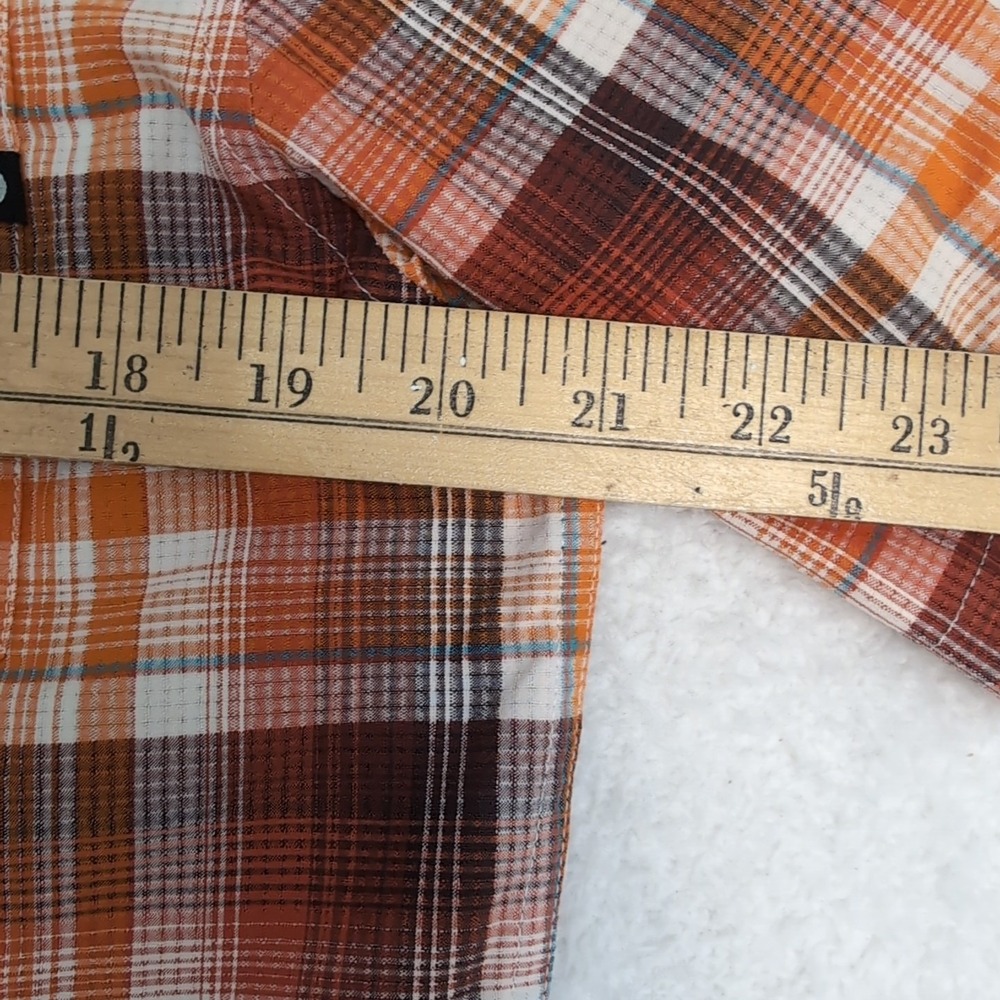 Marmot Multicolor Check Short-Sleeve Woven Shirt‎ Lightweight Men's Sm Nylon - Picture 7 of 10